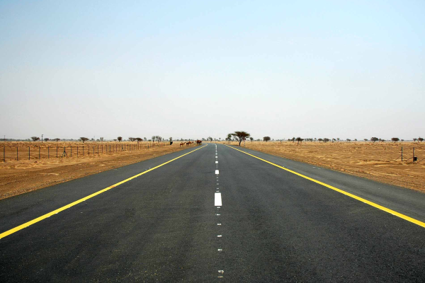 40' Wide Entrance Road